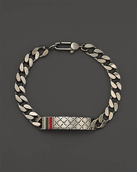 gucci mens bracelet|men gucci bracelet for sale.